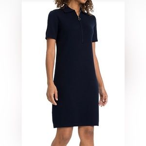 OLSEN - Cool Sports Zip-Front Polo Dress XS - 4 US